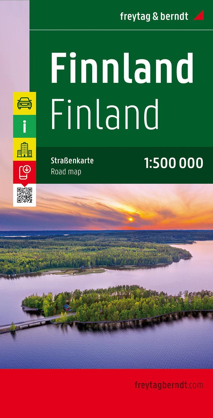 Cover: 9783707905793 | Finnland 1 : 500 000 | (Land-)Karte | Deutsch | 2012