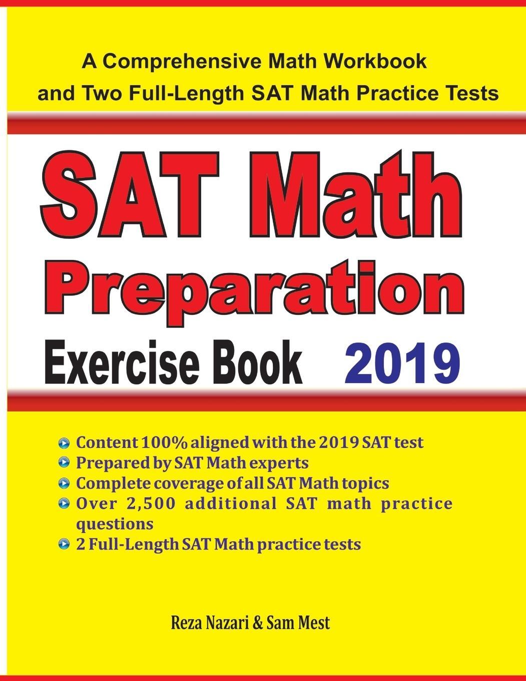 Cover: 9781646120291 | SAT Math Preparation Exercise Book | Reza Nazari (u. a.) | Taschenbuch