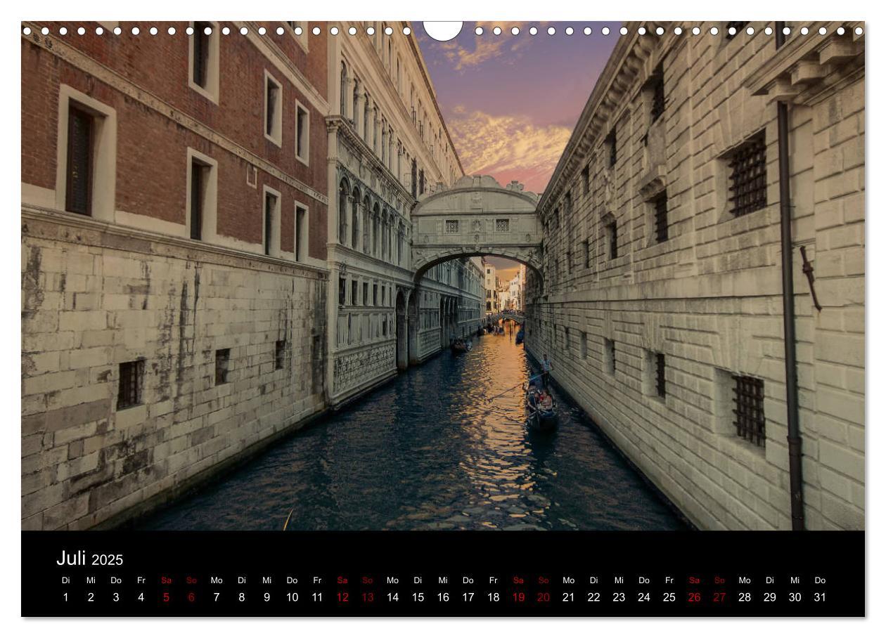 Bild: 9783435403844 | Momenti di Venezia - Venezianische Momente (Wandkalender 2025 DIN...