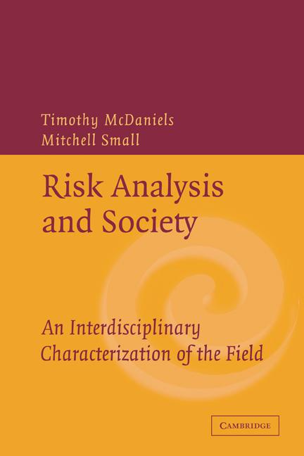 Cover: 9780521532631 | Risk Analysis and Society | Timothy McDaniels (u. a.) | Taschenbuch