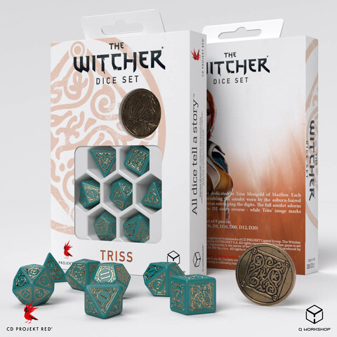 Cover: 5907699496365 | The Witcher Dice Set. Triss - The Beautiful Healer | Q-workshop
