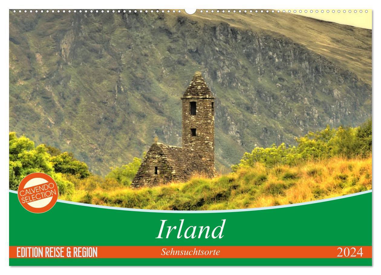 Cover: 9783383381140 | Irland - Sehnsuchtsorte 2024 (Wandkalender 2024 DIN A2 quer),...