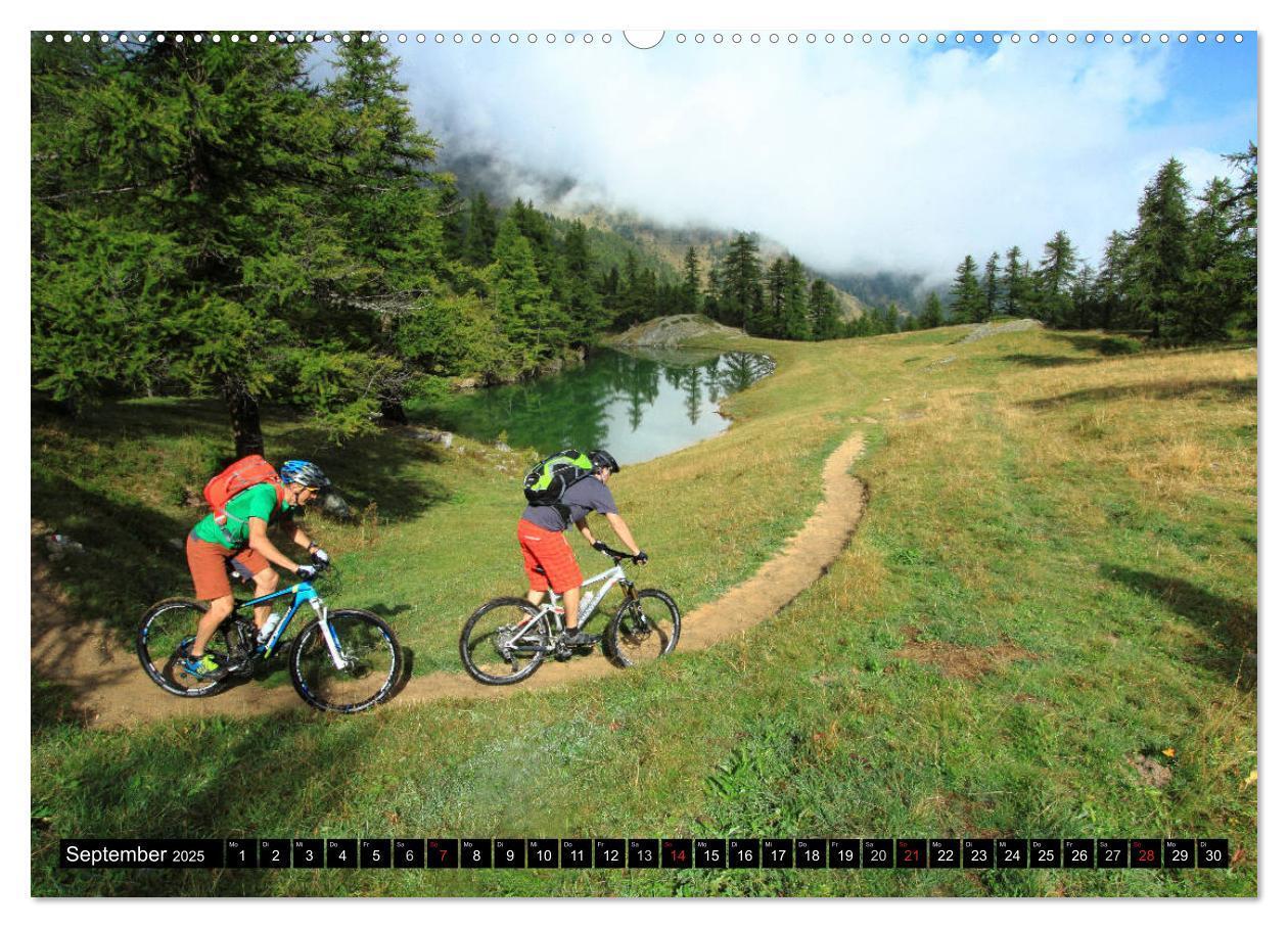 Bild: 9783435348343 | Mountainbike Traumpfade (hochwertiger Premium Wandkalender 2025 DIN...