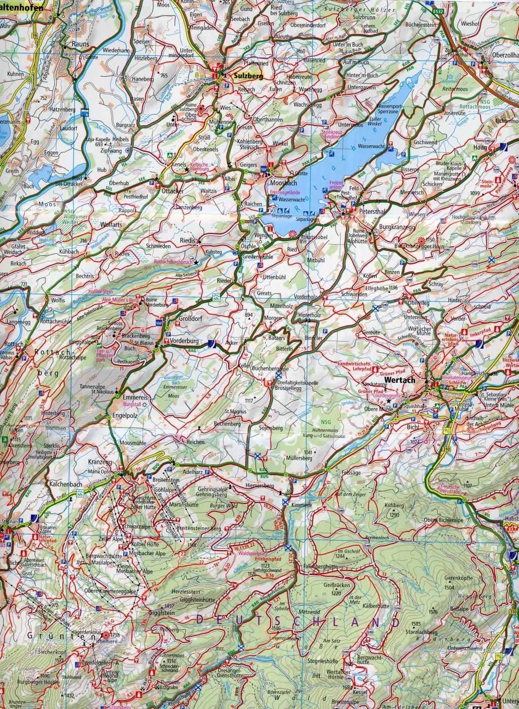 Bild: 9783747303917 | Allgäu, Kempten - Oberstdorf, Sonthofen - Bad Hindelang 1 : 50 000