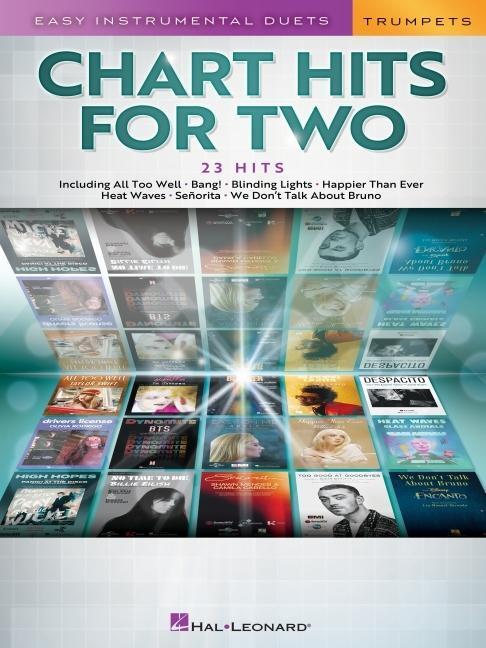 Cover: 9781705168332 | Chart Hits for Two: Easy Instrumental Duets for Two - Trumpet Edition