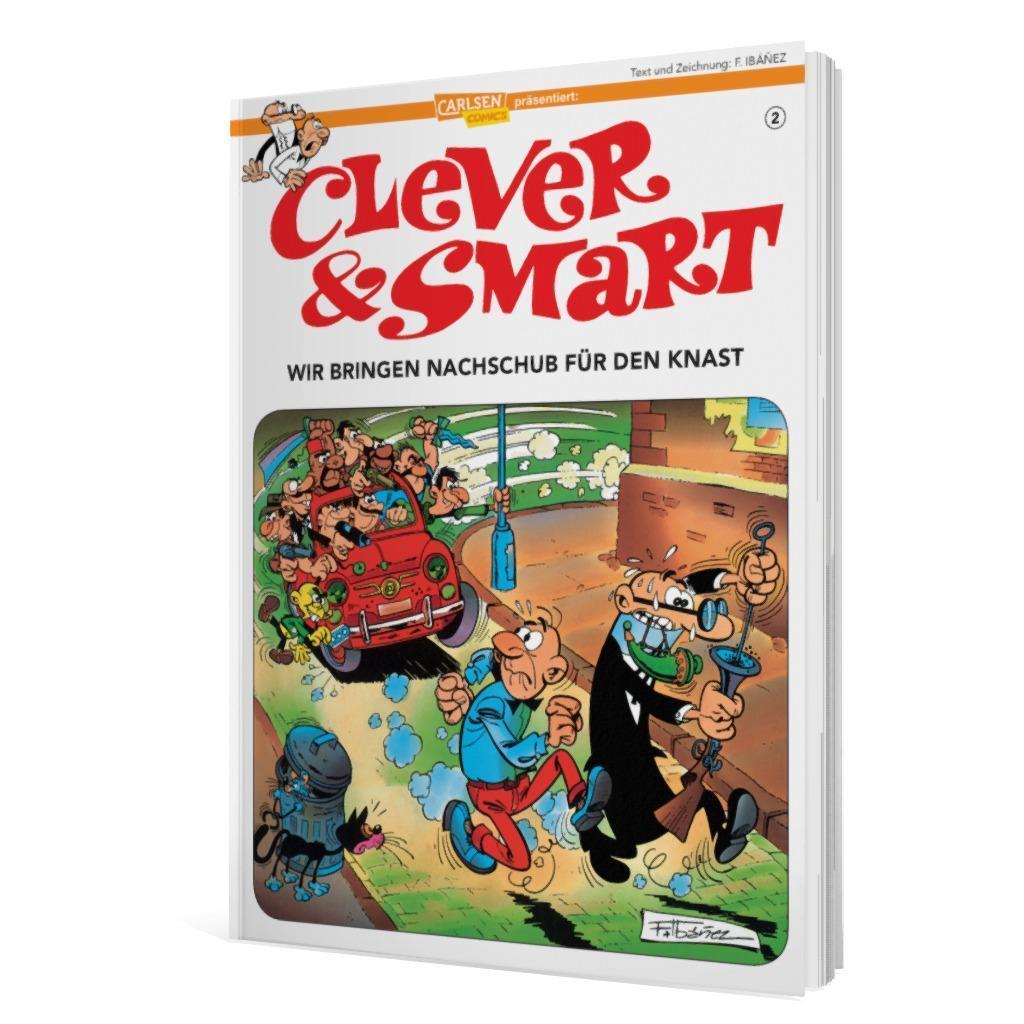 Bild: 9783551782960 | Clever &amp; Smart 2: Wir bringen Nachschub für den Knast | Ibáñez | Buch