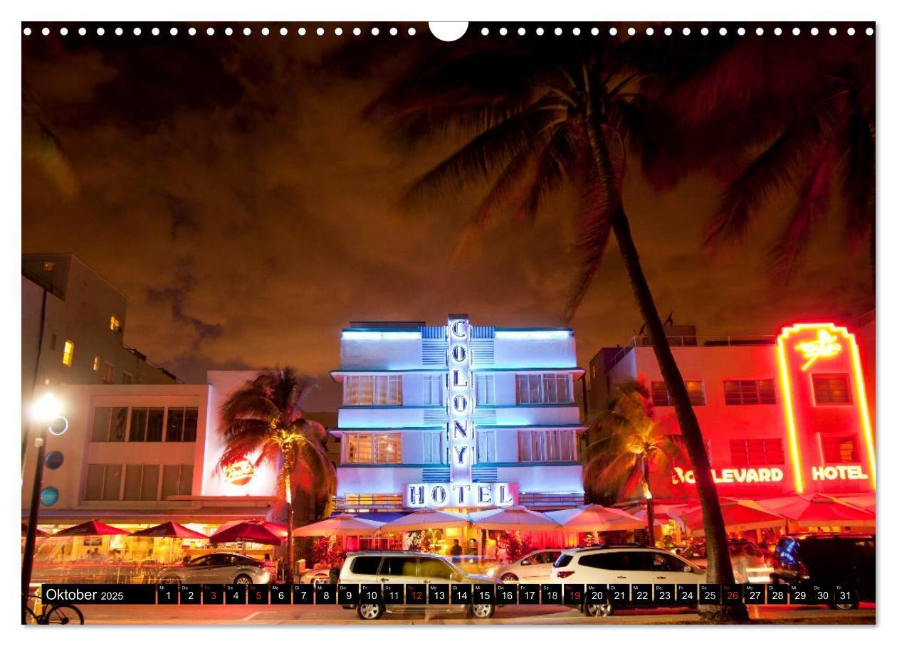 Bild: 9783435743544 | Miami und Florida (Wandkalender 2025 DIN A3 quer), CALVENDO...