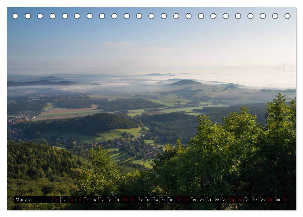 Bild: 9783435430673 | Das Zittauer Gebirge - (Tischkalender 2025 DIN A5 quer), CALVENDO...