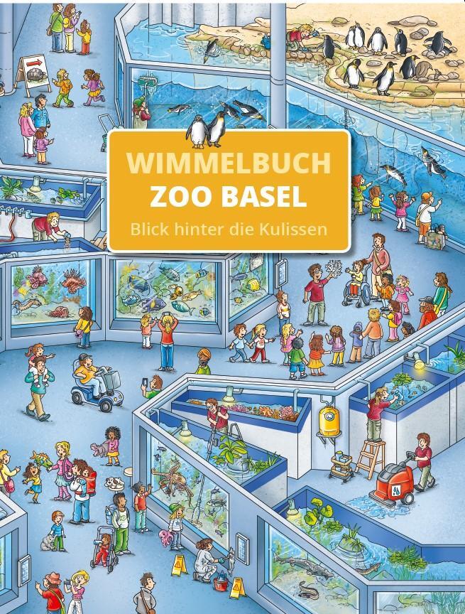 Cover: 9783985851409 | Zoo Basel Wimmelbuch - Blick hinter die Kulissen | Stefan Lohr | Buch