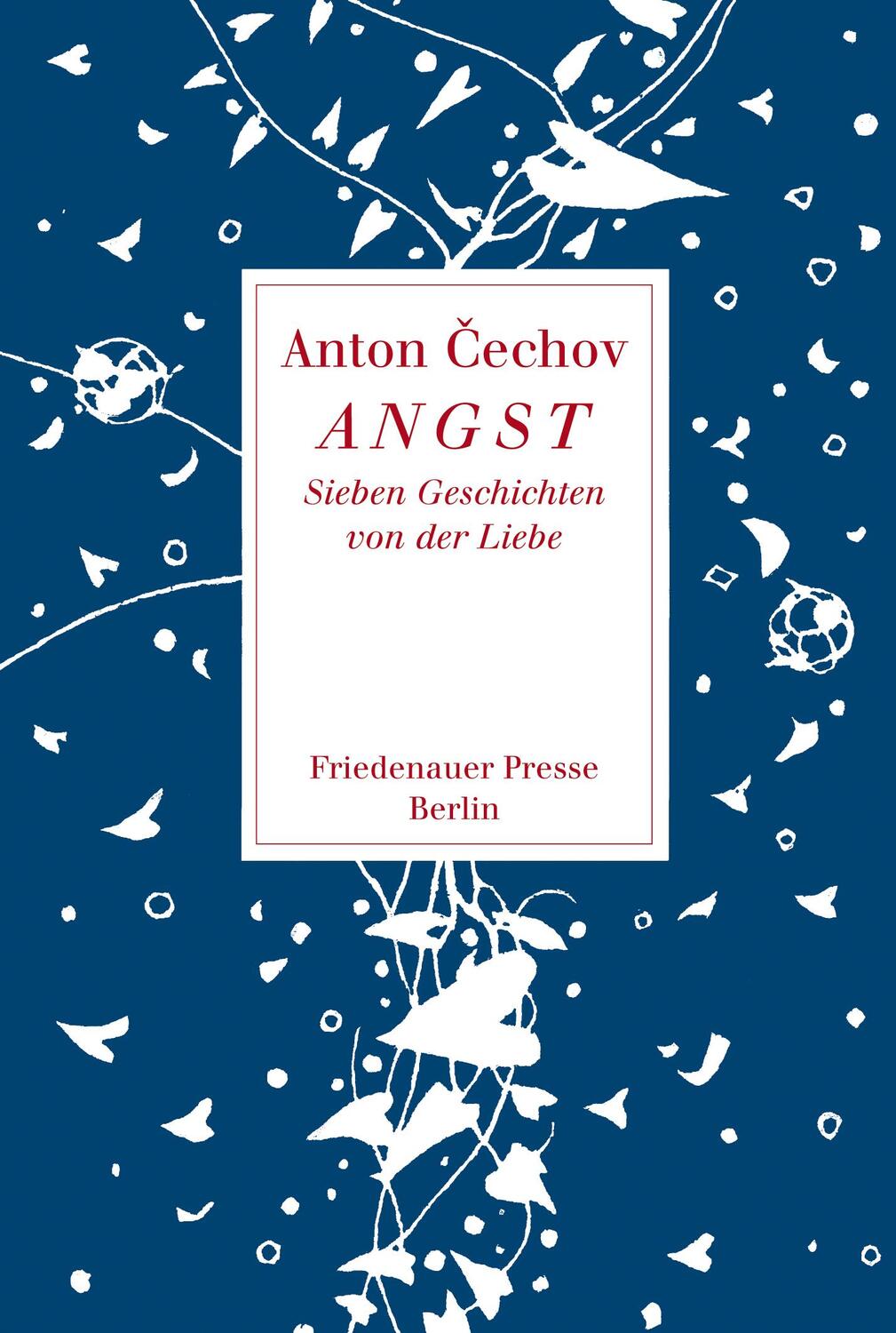 Cover: 9783921592953 | Angst | Sieben Geschichten von der Liebe | Anton Tschechow | Buch