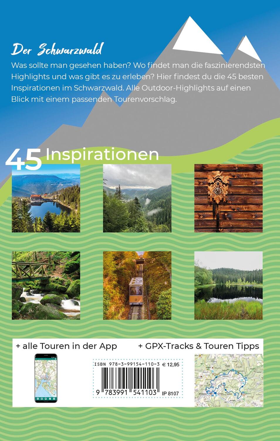Rückseite: 9783991541103 | KOMPASS Inspiration Schwarzwald | Taschenbuch | KOMPASS Inspiration