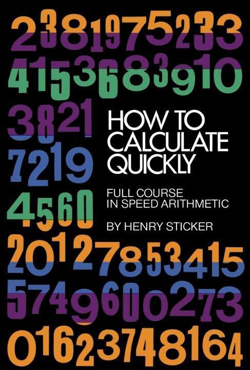 Cover: 9780486202952 | How to Calculate Quickly | Full Course in Speed Arithmetic | Sticker