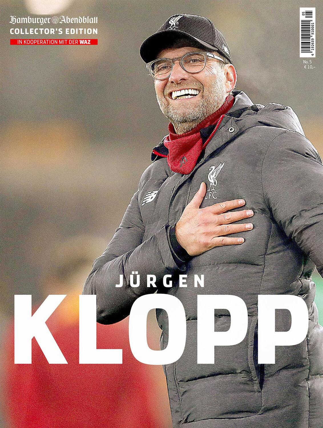 Cover: 9783958560550 | Jürgen Klopp | Hamburger Abendblatt Collector's Edition | Taschenbuch