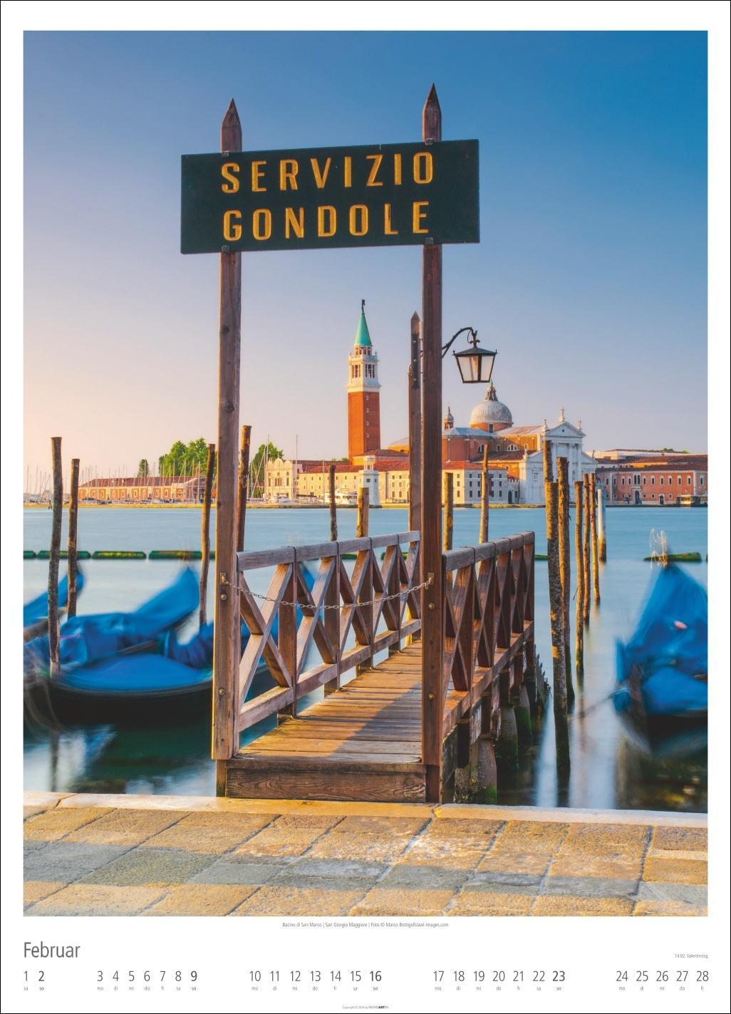 Bild: 9783839900079 | Venezia Kalender 2025 - La Serenissima | Kalender | Spiralbindung