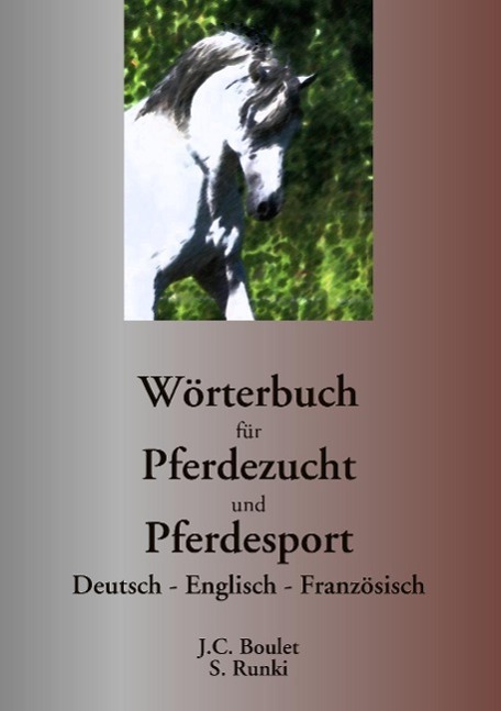 Cover: 9782810627257 | Wörterbuch für Pferdezucht und Pferdesport | Boulet (u. a.) | Buch