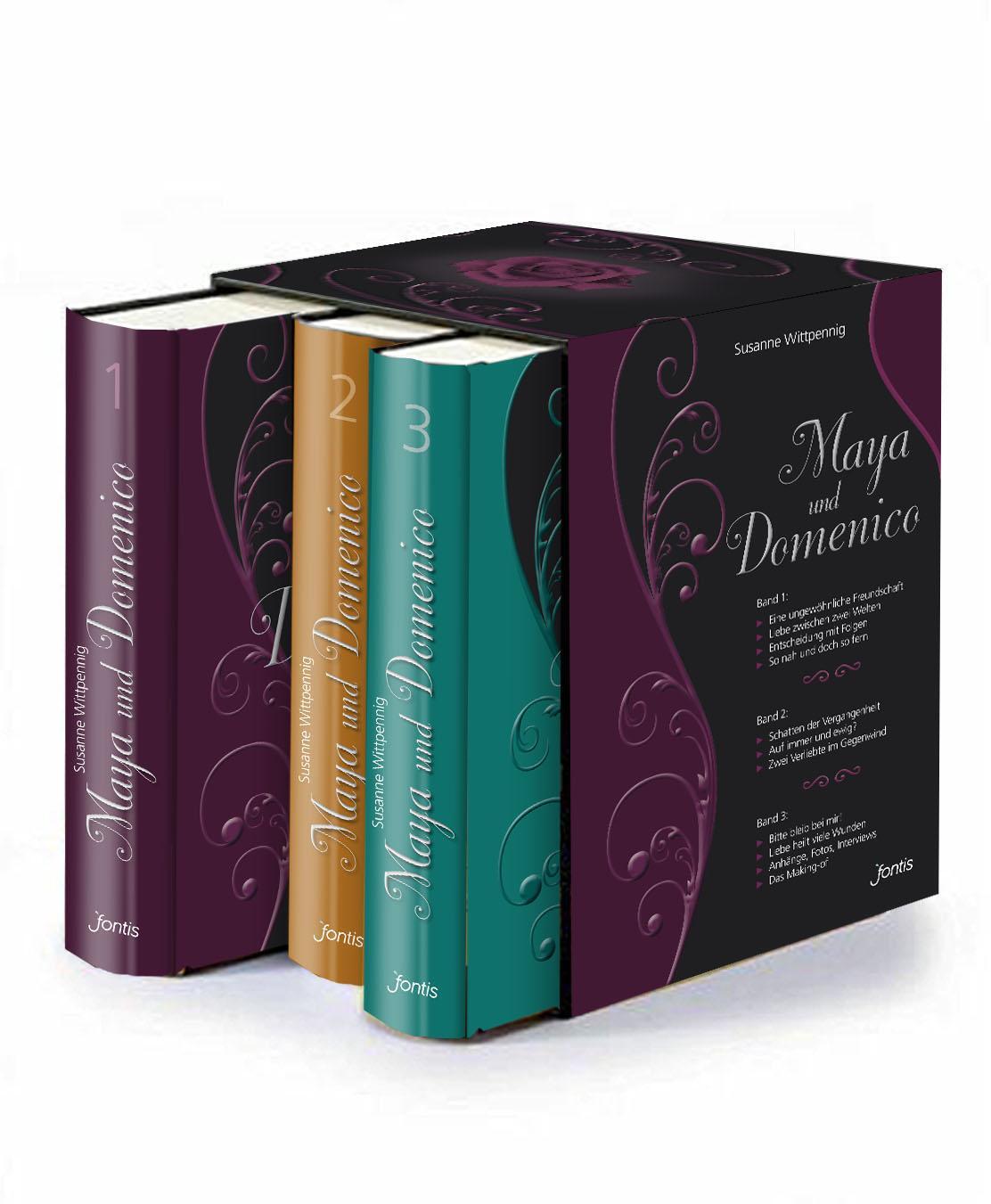 Cover: 9783038480549 | Die komplette "Maya und Domenico"-Serie im Schuber (3 Bücher) | Buch