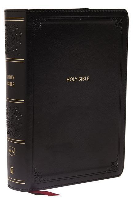 Cover: 9780785233534 | Nkjv, Reference Bible, Compact, Leathersoft, Black, Red Letter...