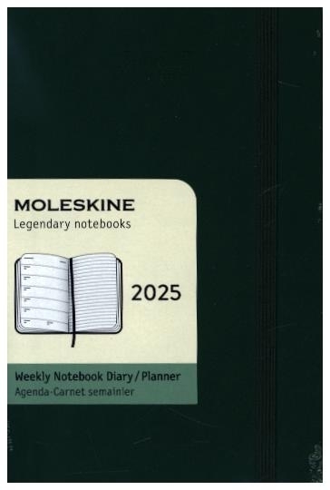 Cover: 8056999270742 | Moleskine 12 Monate Wochen Notizkalender 2025, Pocket/A6 | Buch | 2025