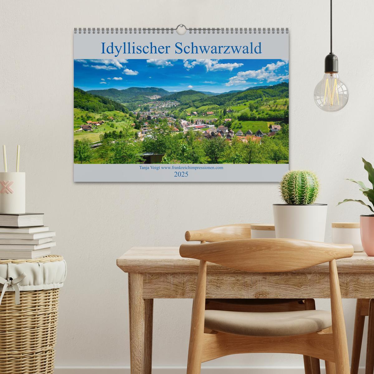 Bild: 9783435207831 | Idyllischer Schwarzwald (Wandkalender 2025 DIN A3 quer), CALVENDO...