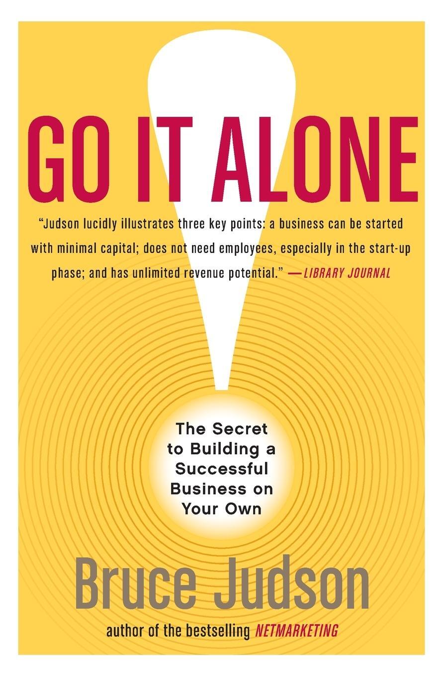 Cover: 9780060731144 | Go It Alone! | Bruce Judson | Taschenbuch | Paperback | Englisch