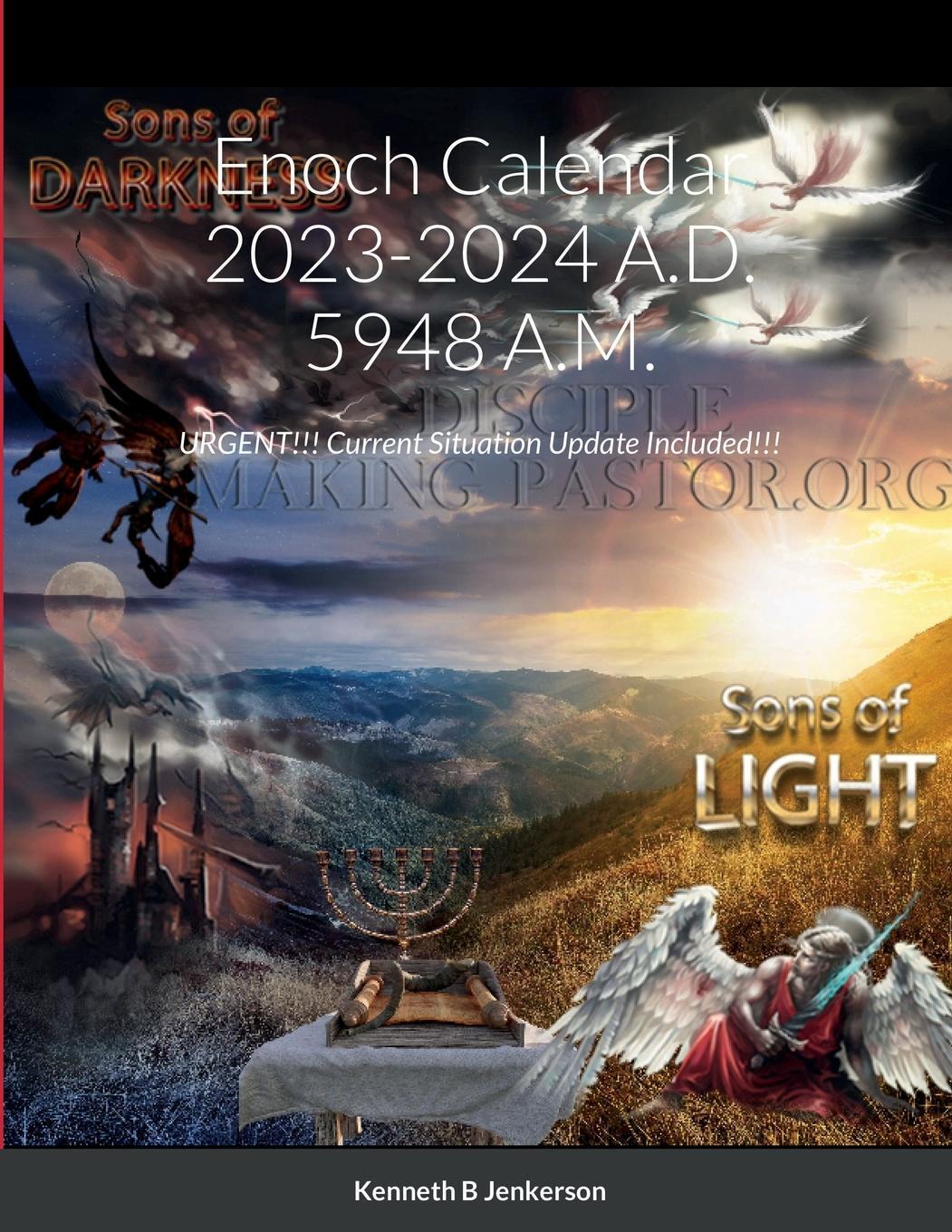Cover: 9781387443291 | Enoch Calendar 2023-2024 A.D. 5948 A.M. | Kenneth Jenkerson | Buch