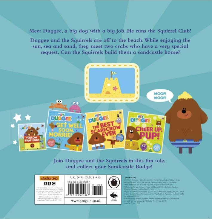 Rückseite: 9781405924337 | Hey Duggee: A Day at The Beach | Hey Duggee | Taschenbuch | Englisch