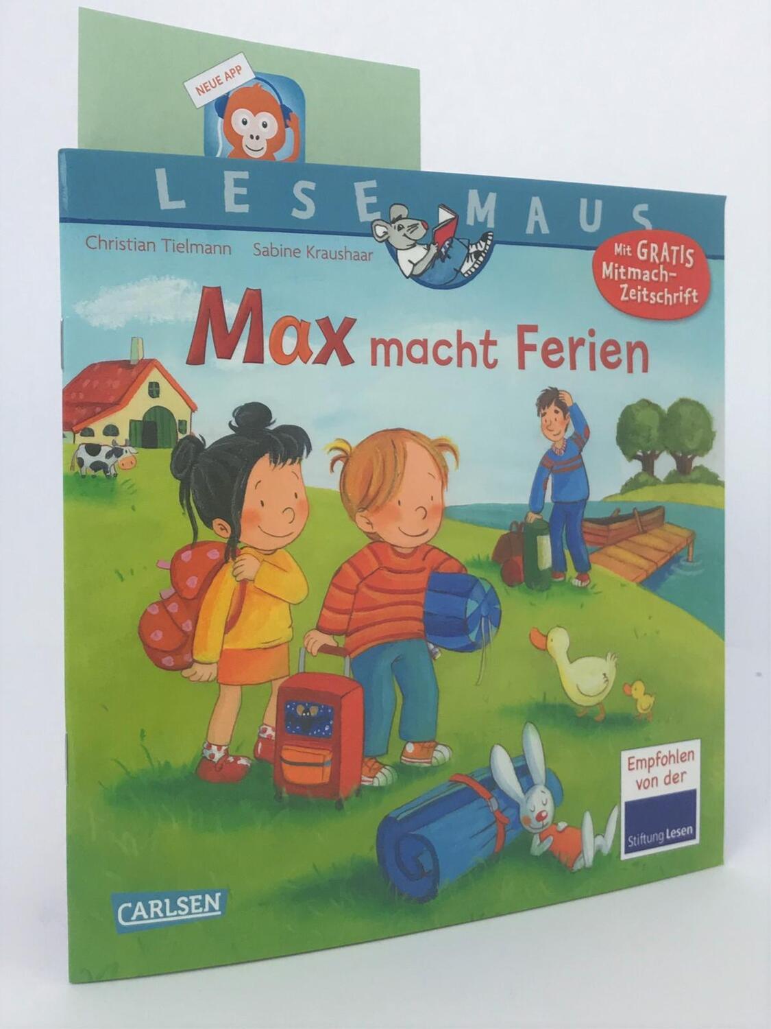 Bild: 9783551083135 | LESEMAUS 113: Max macht Ferien | Christian Tielmann | Taschenbuch