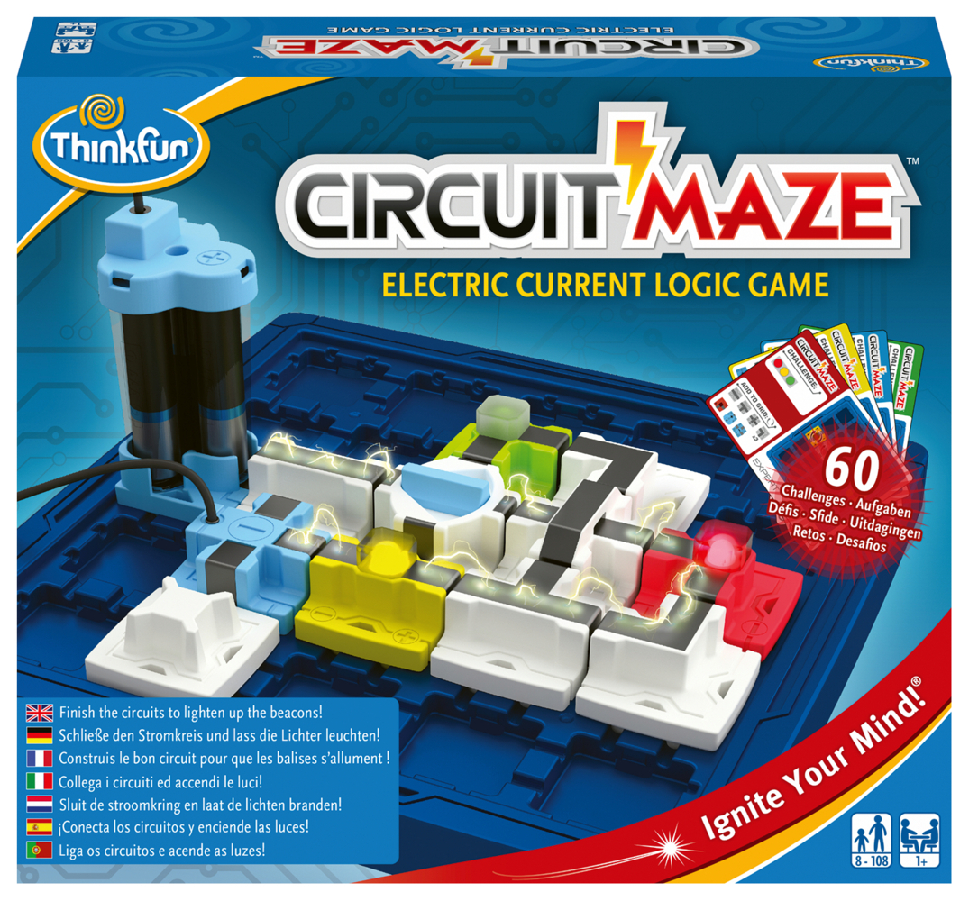 Cover: 4005556763412 | ThinkFun - 76341 - Circuit Maze -- das spannungsgeladene Logikspiel...