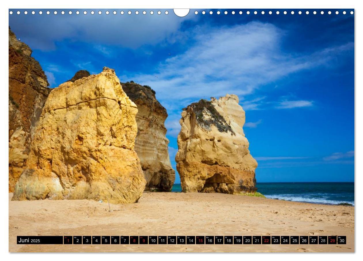 Bild: 9783435615896 | Strände, Felsen und Meer - ALGARVE 2025 (Wandkalender 2025 DIN A3...