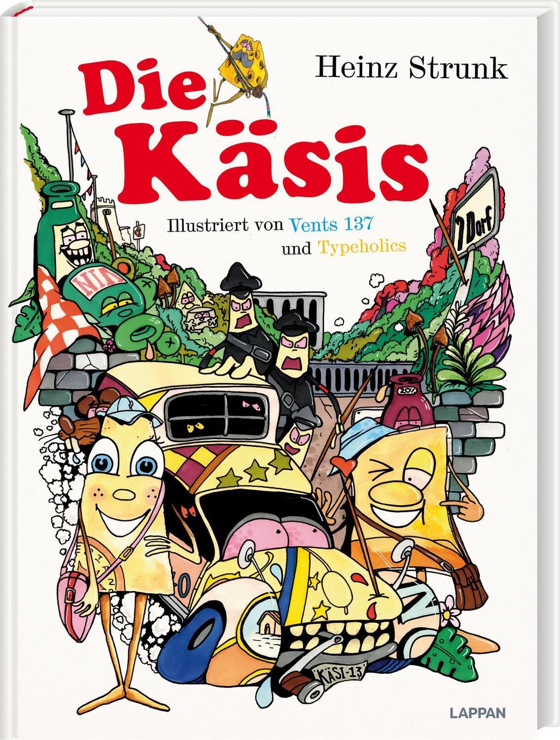 Cover: 9783830336655 | Die Käsis | Eine illustrierte Abenteuergeschichte von Heinz Strunk