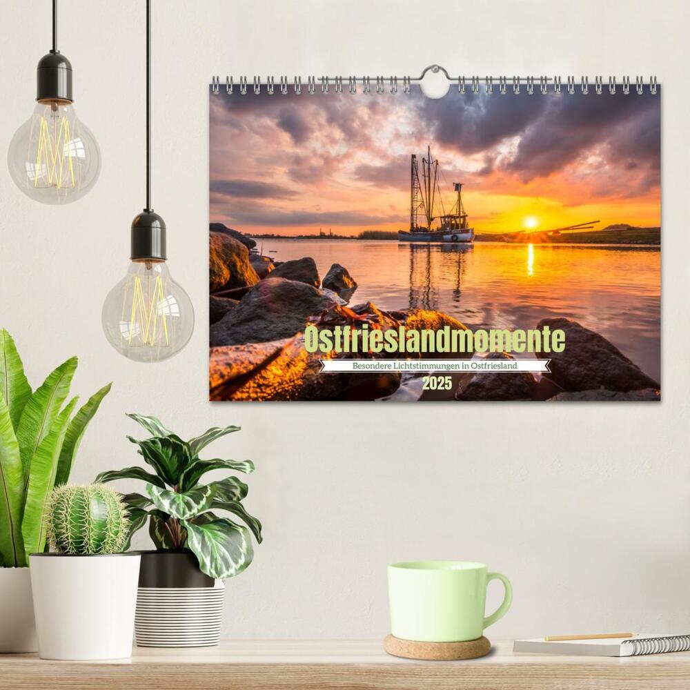 Bild: 9783435019427 | Ostfrieslandmomente 2025 (Wandkalender 2025 DIN A4 quer), CALVENDO...