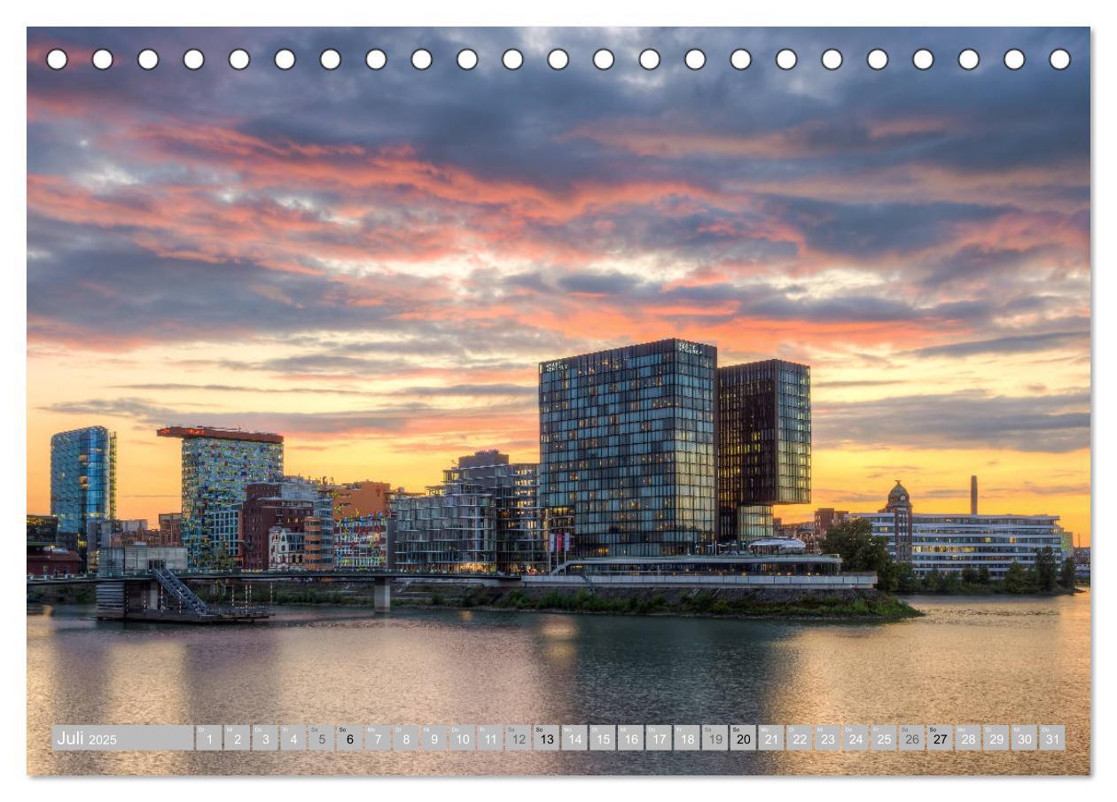 Bild: 9783435189083 | Wunderschönes Düsseldorf (Tischkalender 2025 DIN A5 quer), CALVENDO...