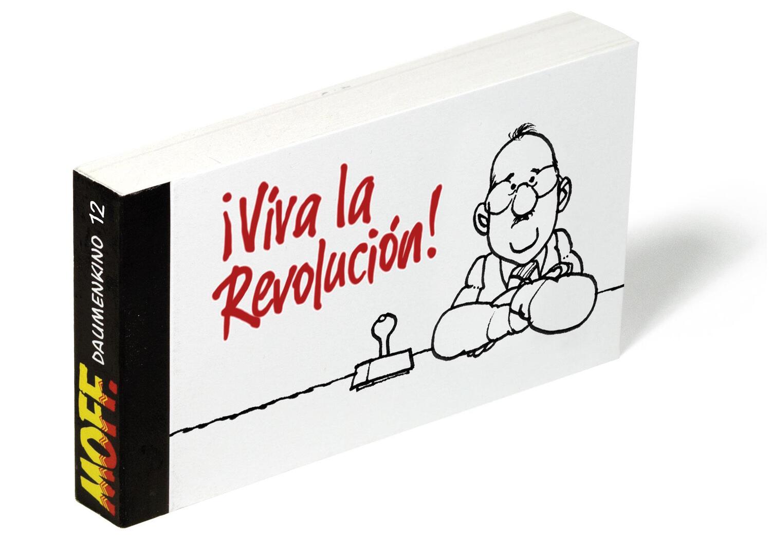 Cover: 9783903055698 | MOFF. Daumenkino Nr. 12 - Viva la Revolución! | Gerhard Haderer | Buch