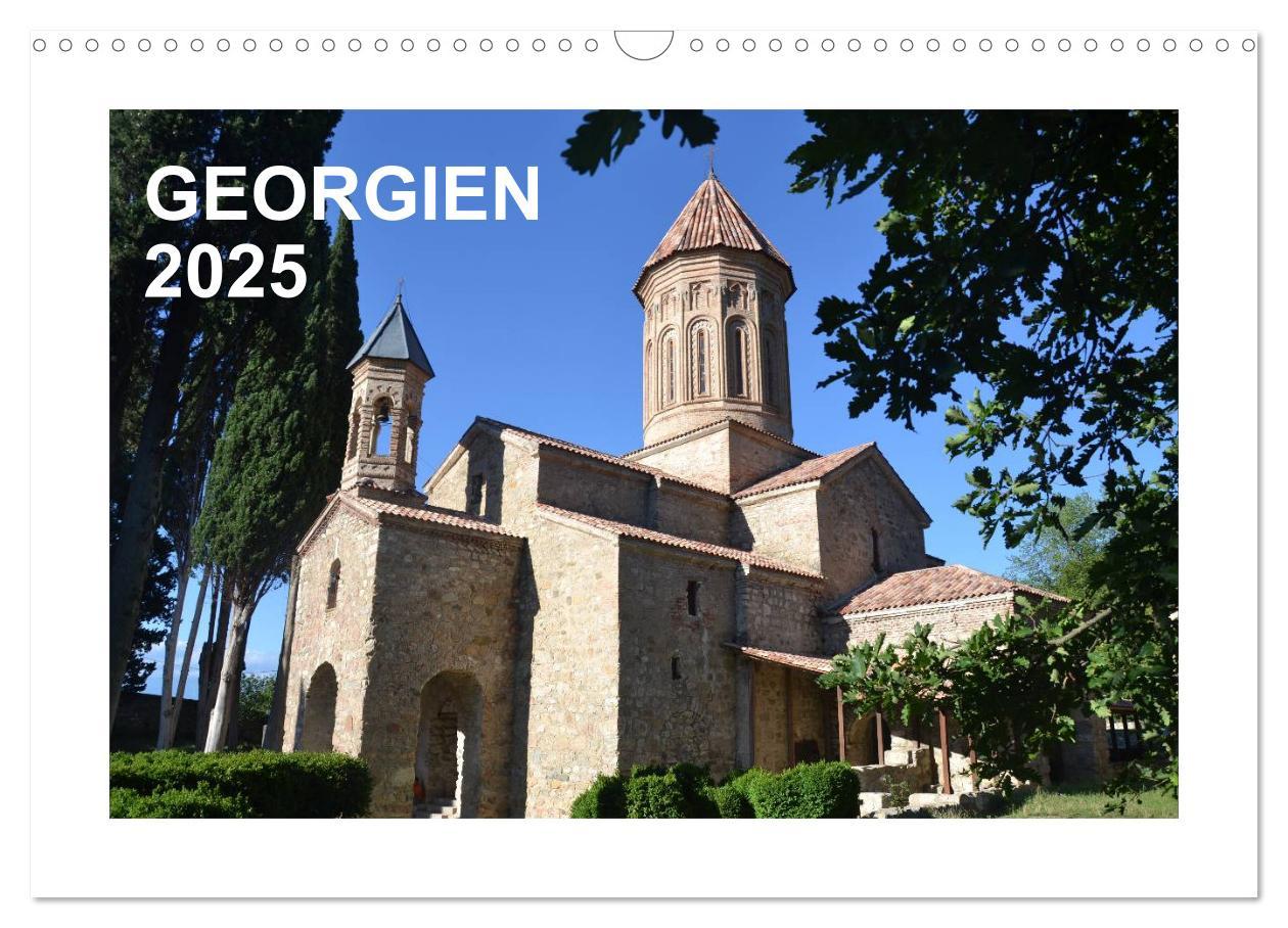 Cover: 9783435770144 | GEORGIEN 2025 (Wandkalender 2025 DIN A3 quer), CALVENDO Monatskalender