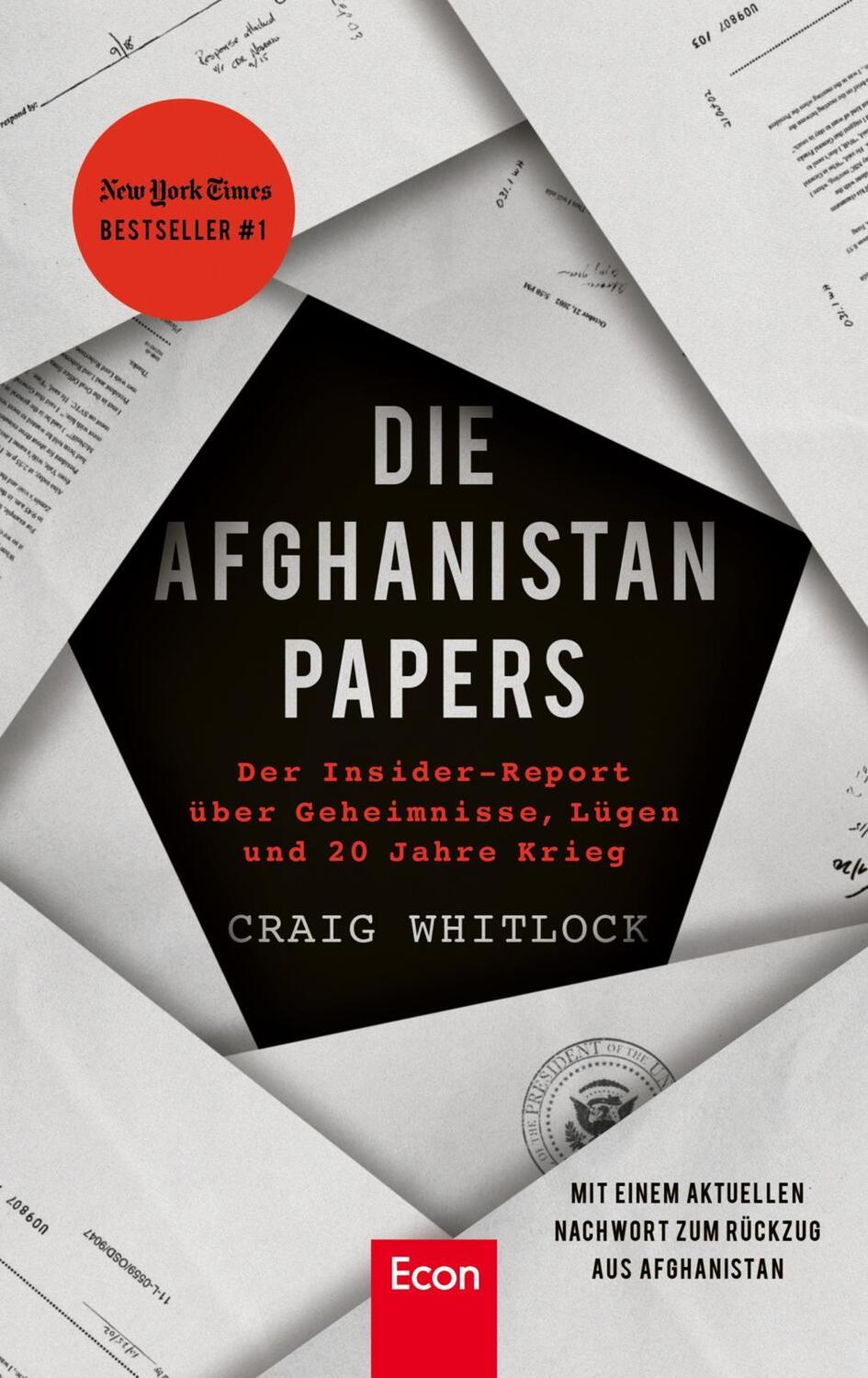 Cover: 9783430210744 | Die Afghanistan Papers | Craig Whitlock | Buch | Deutsch | 2021