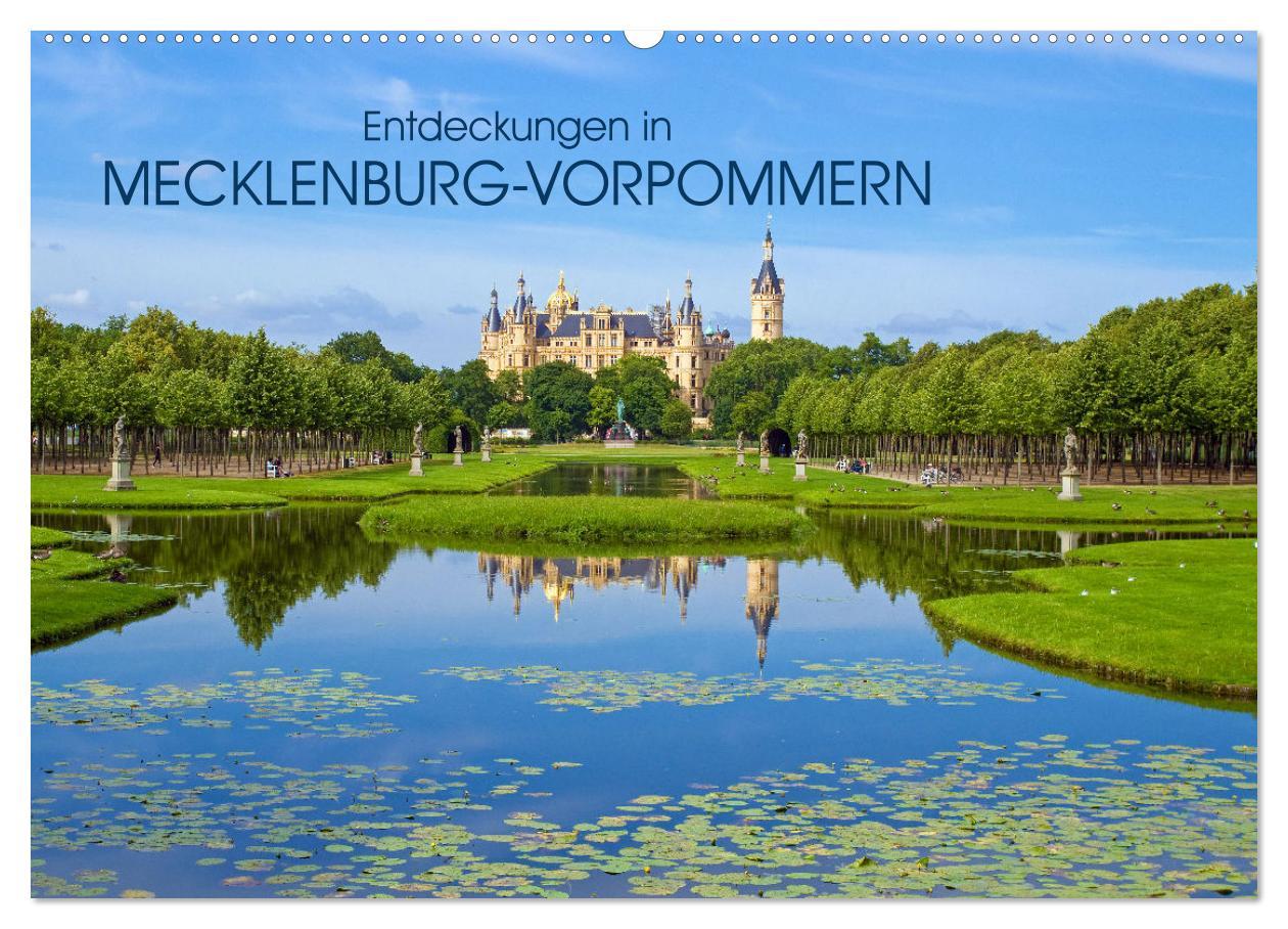 Cover: 9783435070961 | Entdeckungen in Mecklenburg-Vorpommern (Wandkalender 2025 DIN A2...