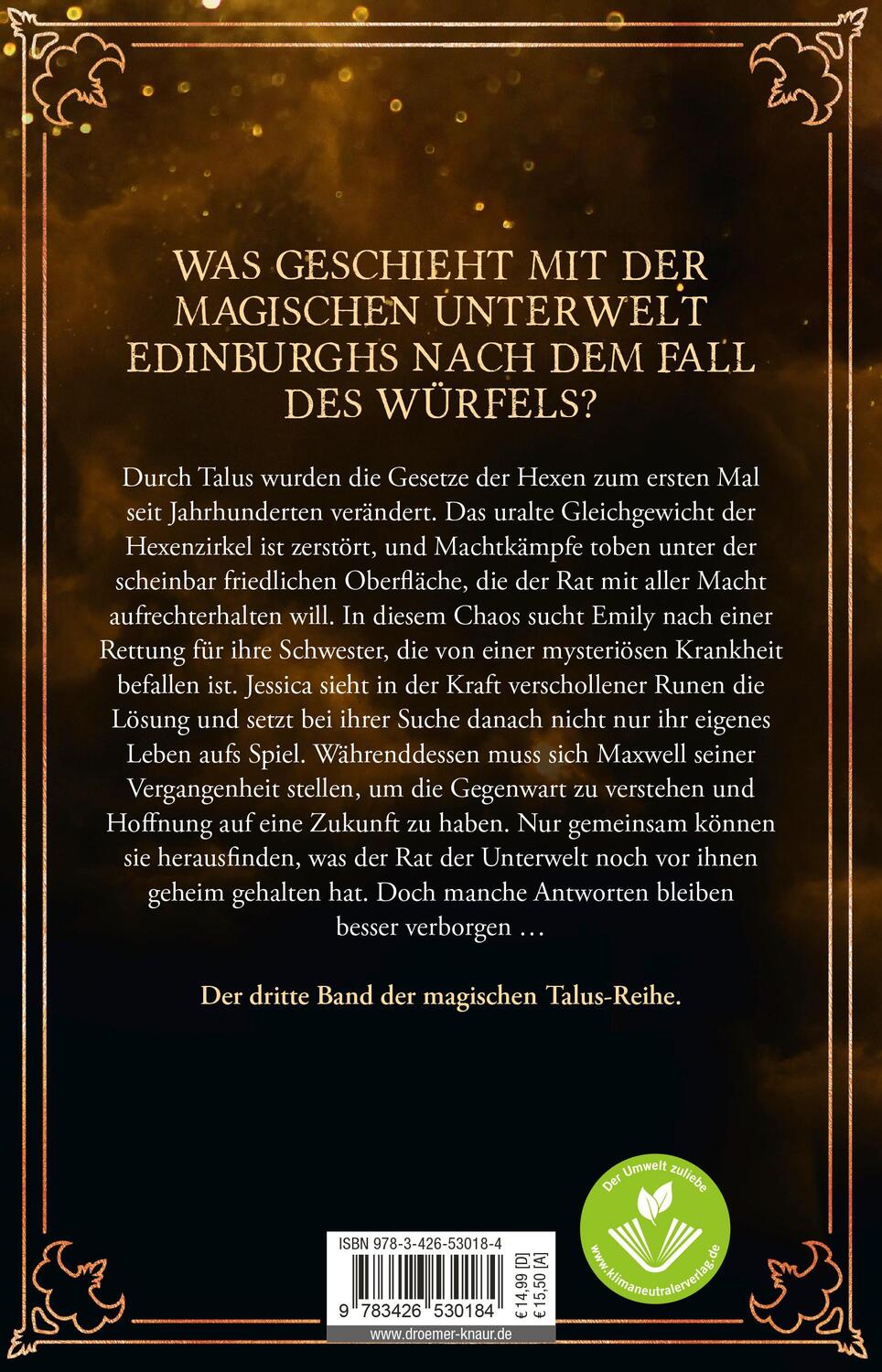 Rückseite: 9783426530184 | Talus - Die Runen der Macht | SPIEGEL Bestseller-Autorin | Liza Grimm
