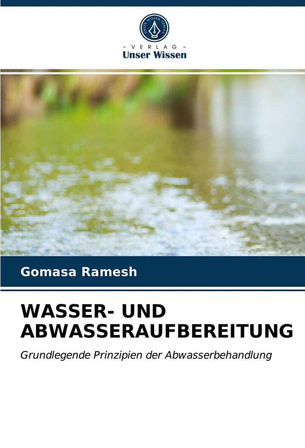 Cover: 9786203659832 | WASSER- UND ABWASSERAUFBEREITUNG | Gomasa Ramesh | Taschenbuch | 56 S.