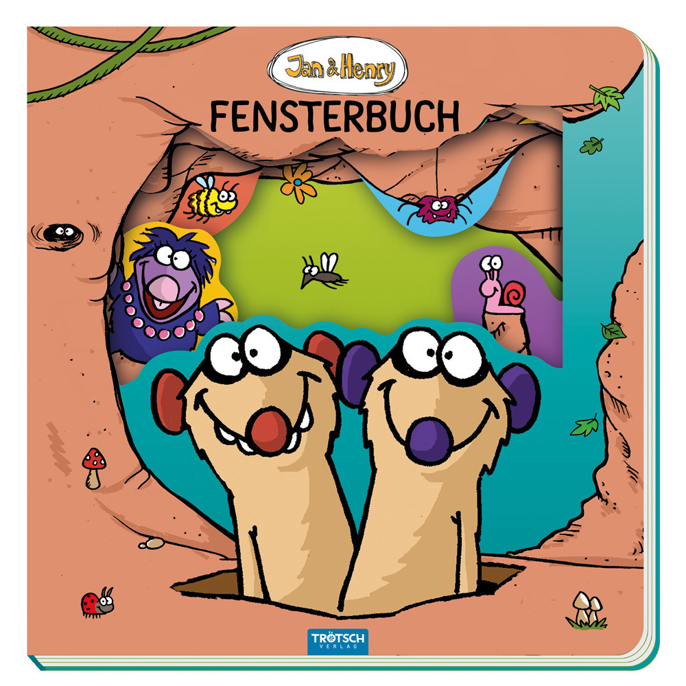 Cover: 9783965528451 | Trötsch Jan und Henry Fensterbuch | Trötsch Verlag GmbH &amp; Co.KG | Buch