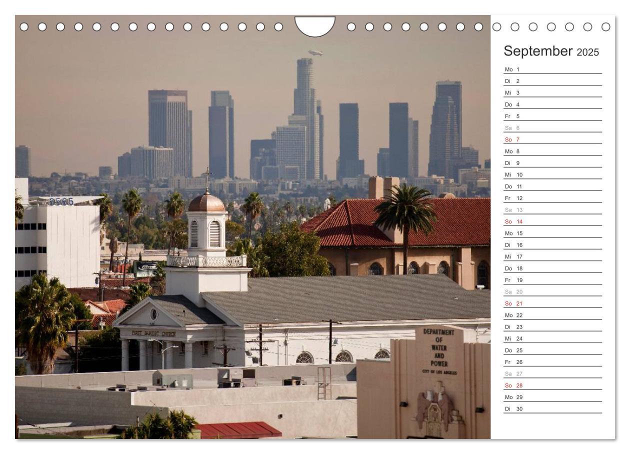 Bild: 9783435725410 | Los Angeles - Kalifornien (Wandkalender 2025 DIN A4 quer), CALVENDO...