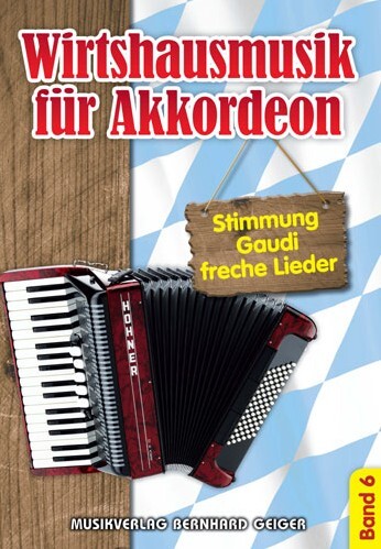 Cover: 4260307720780 | Wirtshausmusik 6 | Stimmung, Gaudi und freche Lieder | Buch