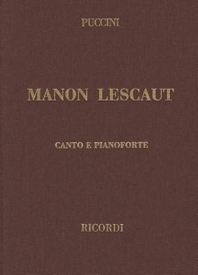 Cover: 9780634072147 | Manon Lescaut: Vocal Score | Mawbray Marras | Buch | Englisch | 1980