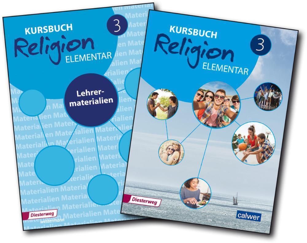 Cover: 9783766845450 | Kombi-Paket: Kursbuch Religion 3, m. 1 Buch, m. 1 Buch, m. 1 Beilage