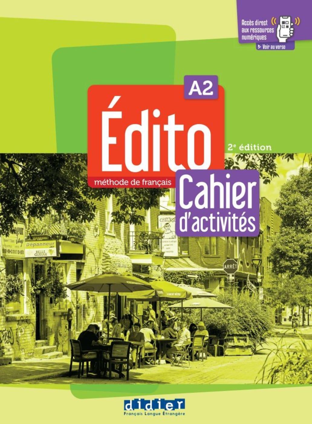 Cover: 9783125297487 | Édito A2, 2e édition | Cahier d'activités | Taschenbuch | 168 S.