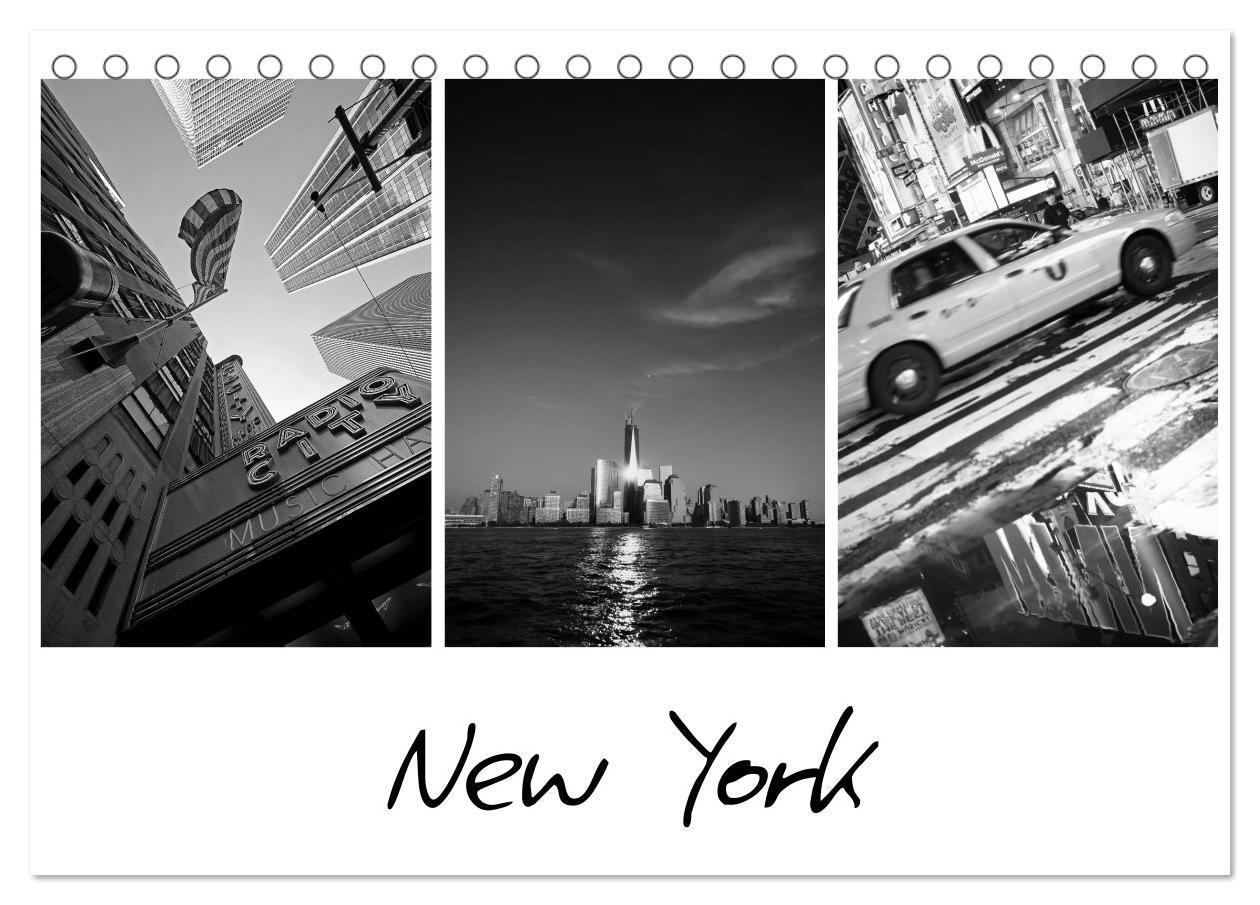 Cover: 9783383538452 | New York (Tischkalender 2024 DIN A5 quer), CALVENDO Monatskalender