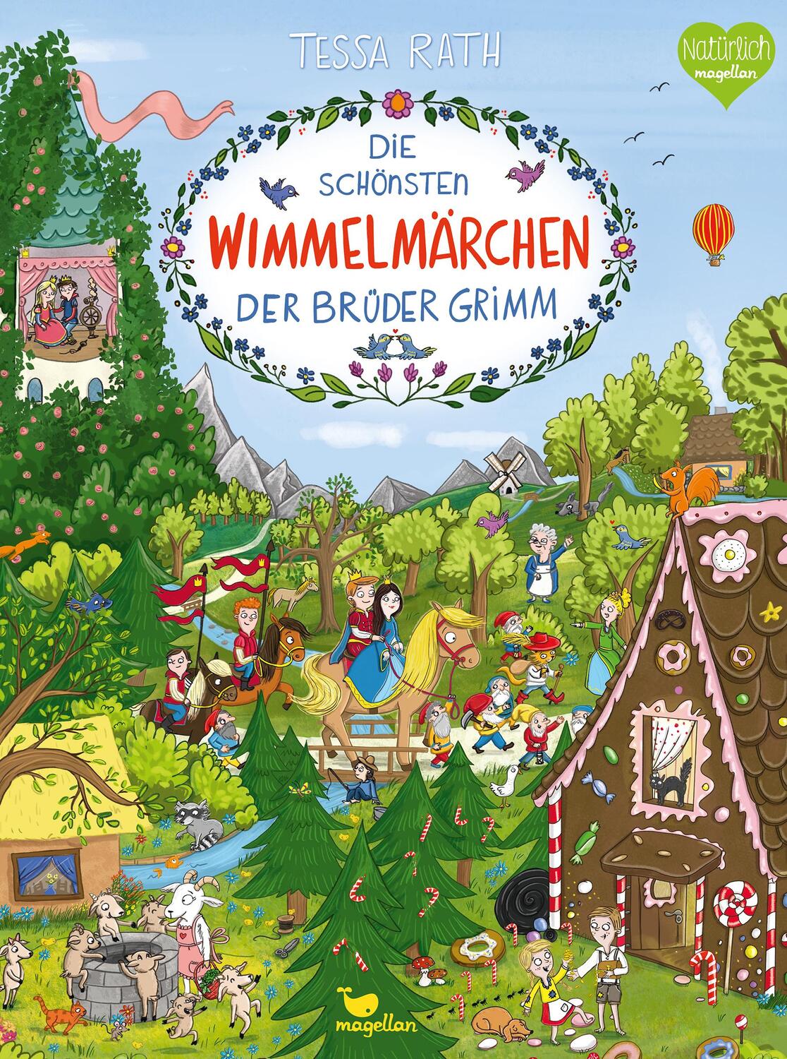 Cover: 9783734815836 | Die schönsten Wimmelmärchen der Brüder Grimm | Elena Bruns | Buch