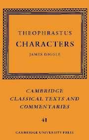 Cover: 9780521045766 | Theophrastus | Characters | Theophrastus | Taschenbuch | Englisch