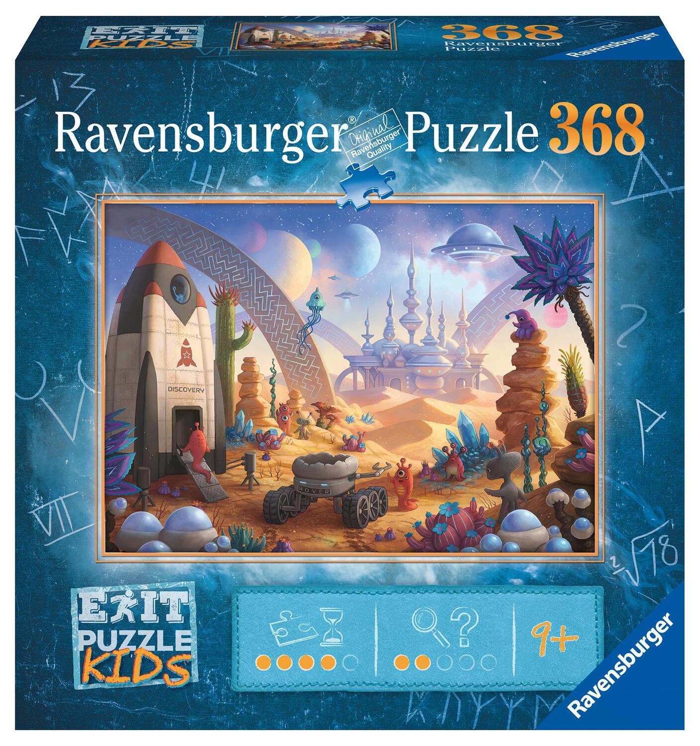 Cover: 4005556132669 | Ravensburger EXIT Puzzle Kids 13266 - Die Weltraummission - 368...