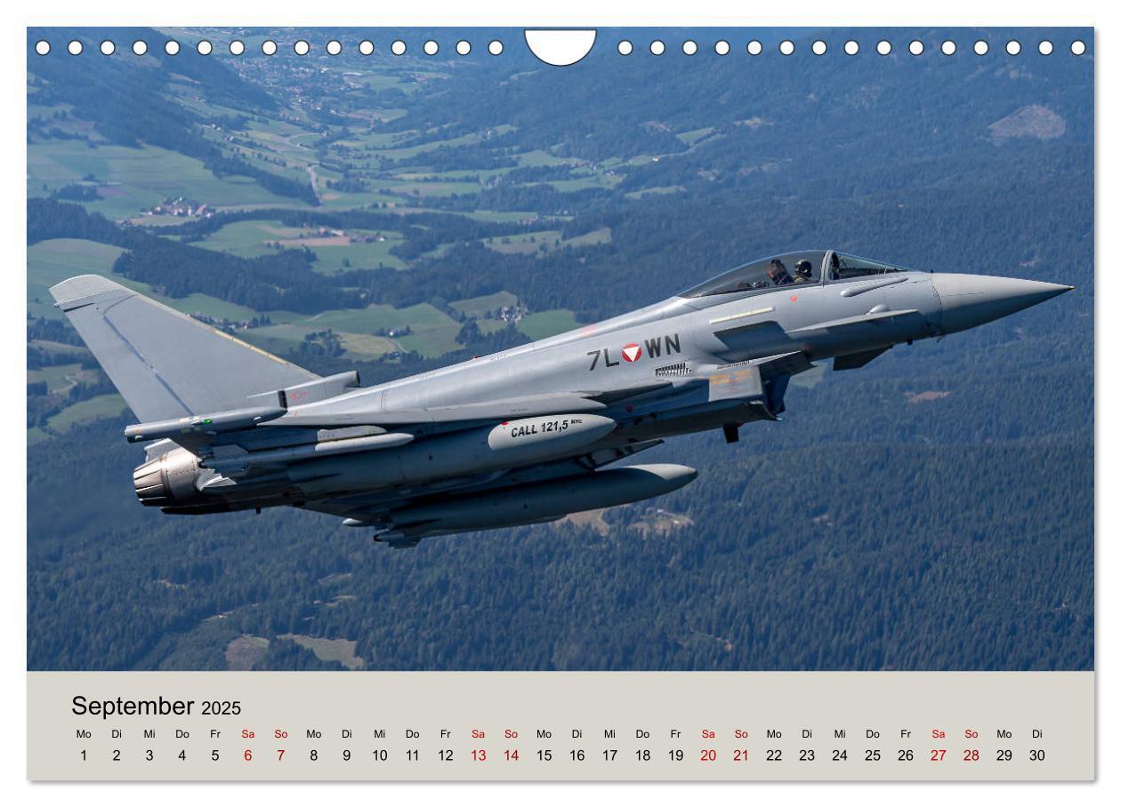 Bild: 9783435179244 | Kampfjet Eurofighter Typhoon (Wandkalender 2025 DIN A4 quer),...