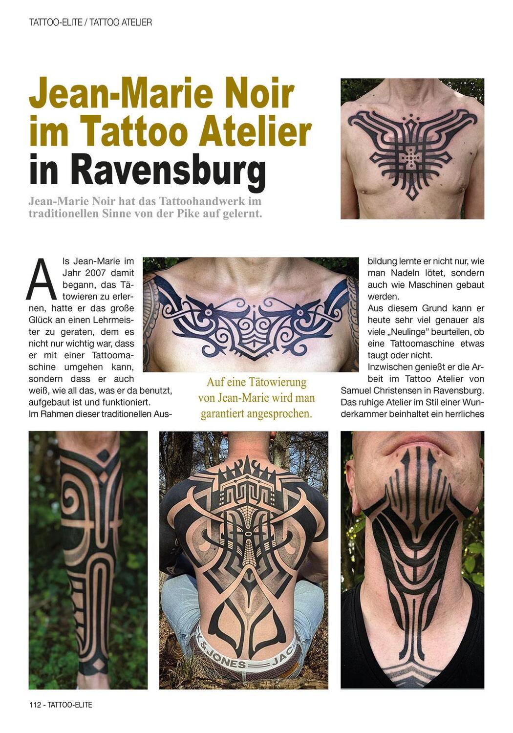 Bild: 9783946386773 | Tattoo Elite 3 | Die besten Tätowierer und Studios in Deutschland